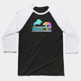 Wallstreetbets WSB - Reddit - Diamond Hands To The Moon Stonks Baseball T-Shirt